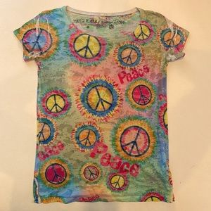 EUC L.O.L Vintage Peace Sign TShirt